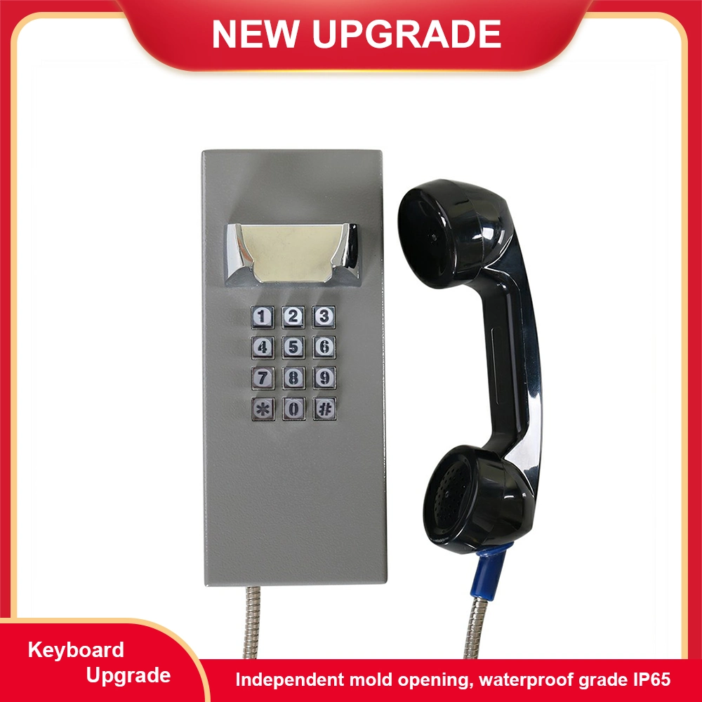 Vandal Resistant Auto-Dial Prison VoIP Telephone