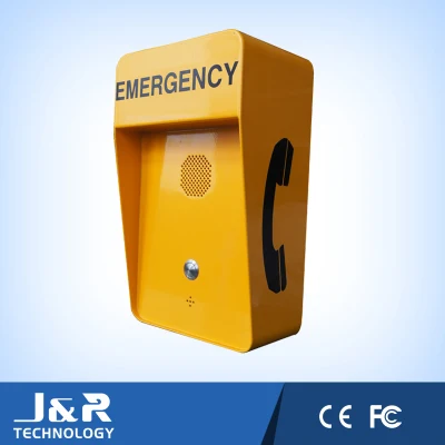 Jr306-Sc-Ow Manos libres SOS Teléfono Autopista Caja de llamada de emergencia Teléfono resistente a la intemperie