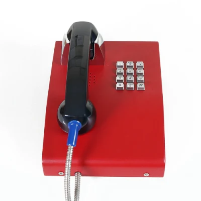 Teléfono de emergencia VoIP de línea directa de marcación automática con indicador LED